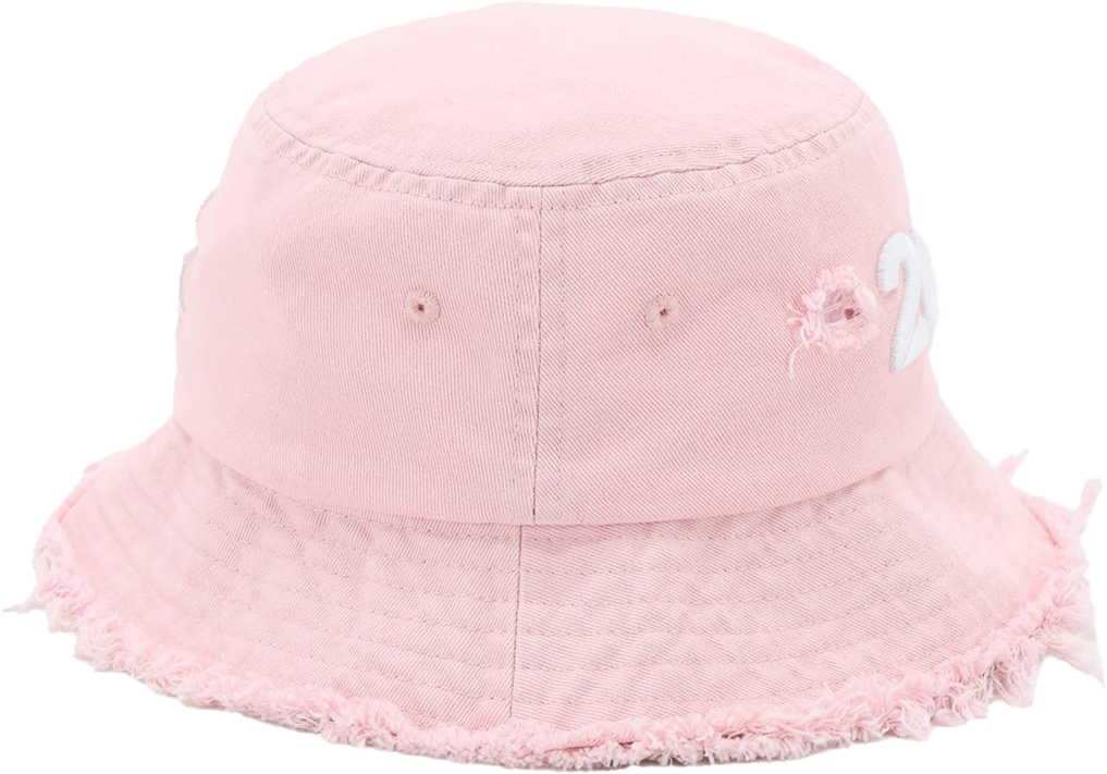 “2028” Limited Edition Distressed Denim Bucket Hat