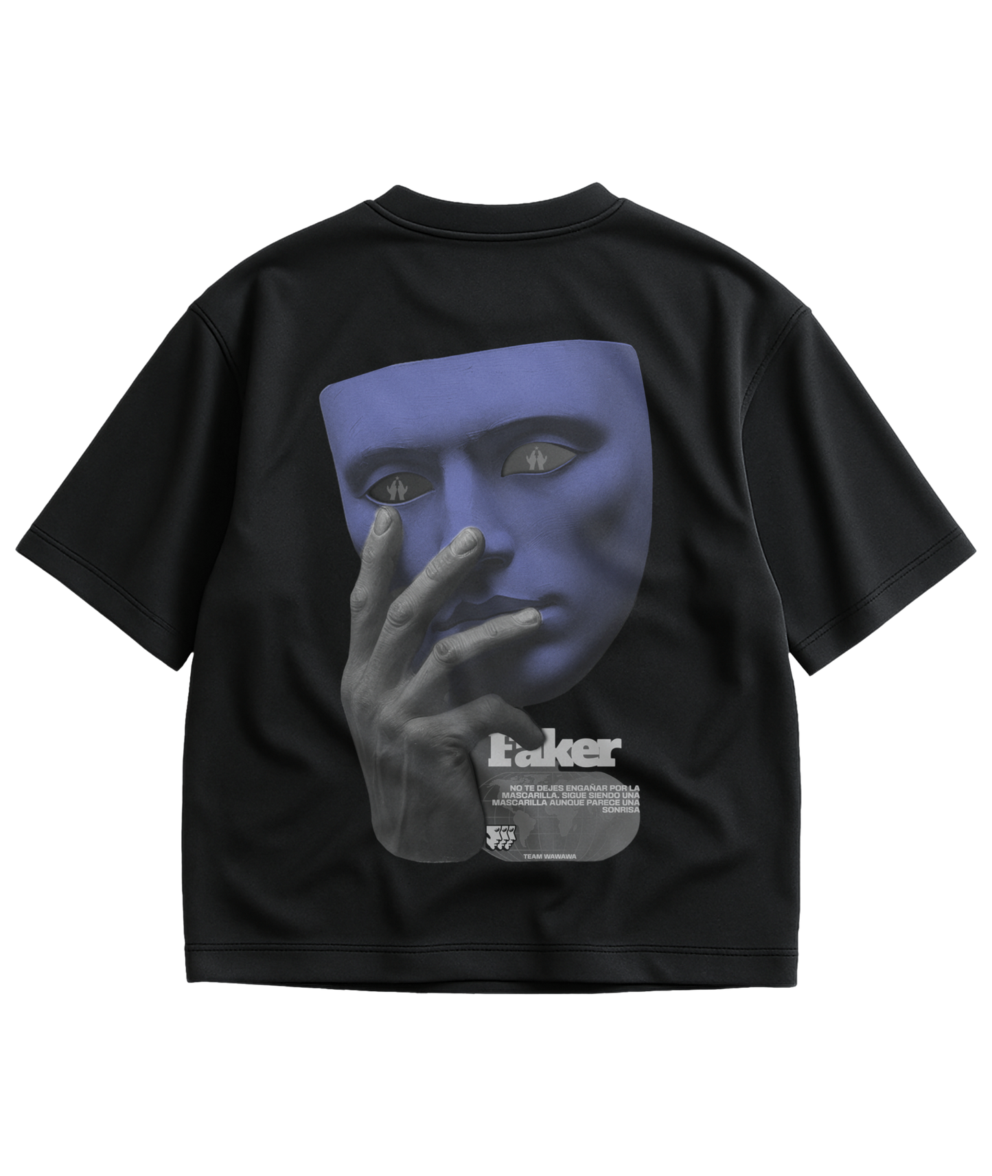 NEVER BROKE “Mask” GRAPHIC TEE