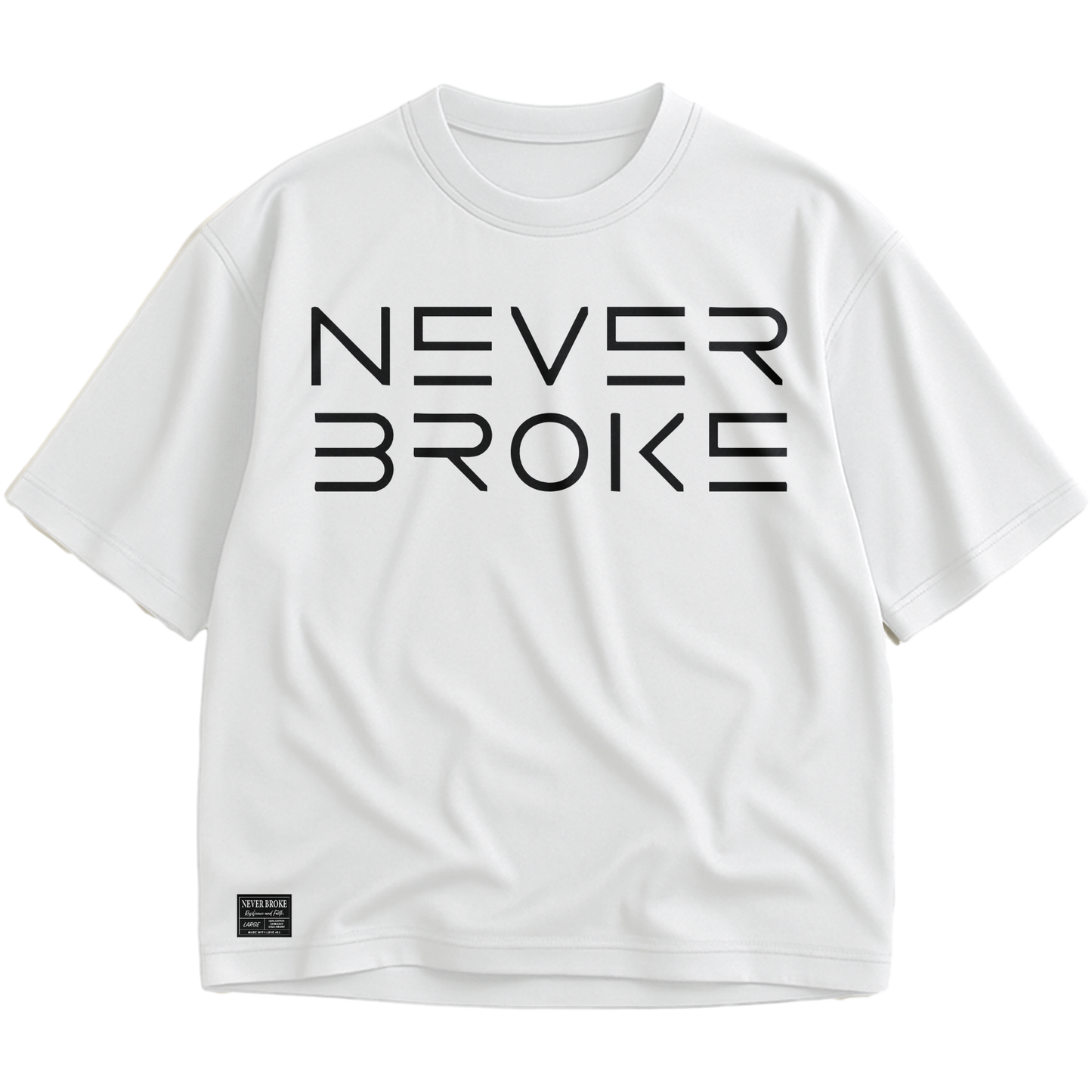 NEVER BROKE Signature