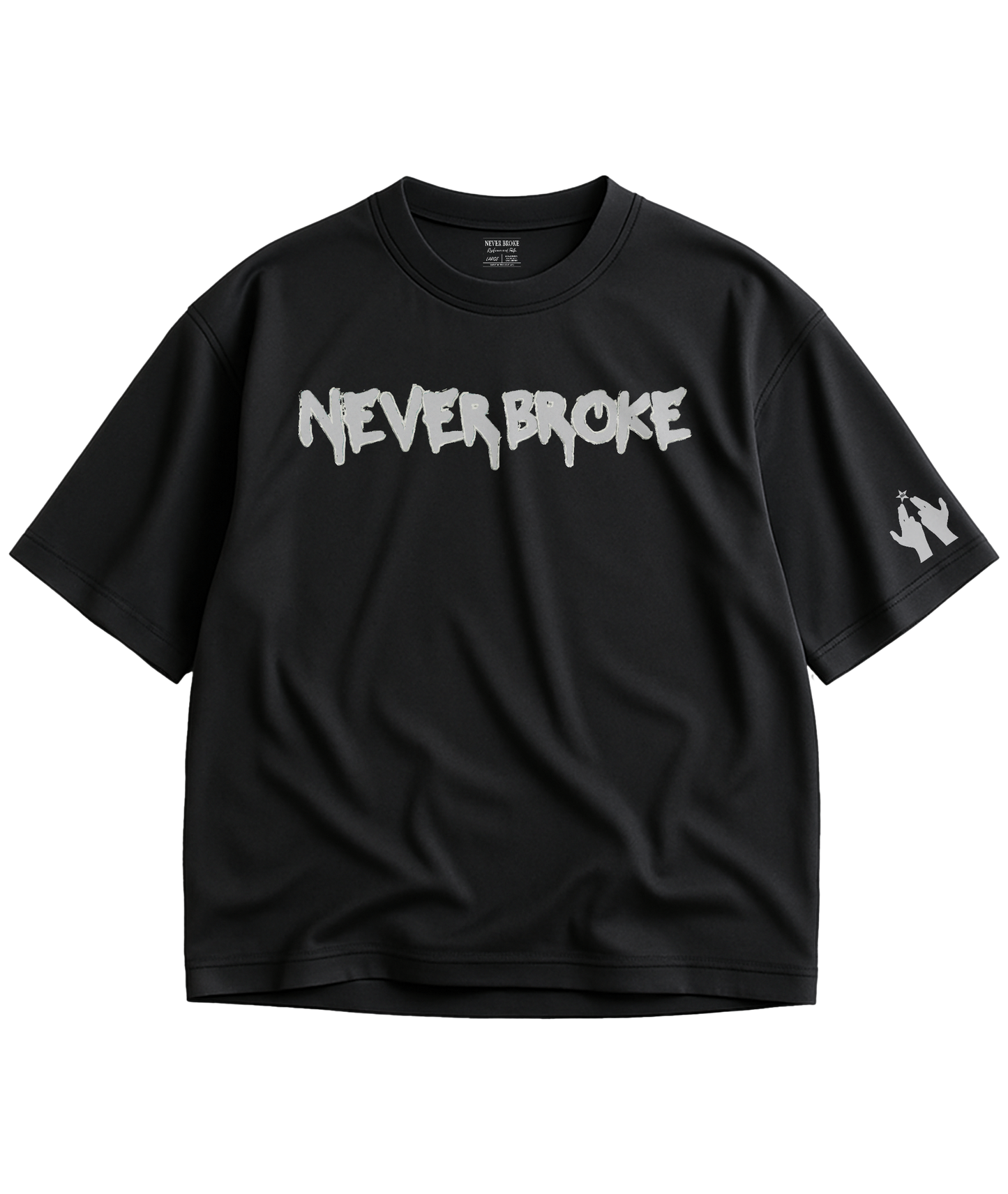 NEVER BROKE “Mask” GRAPHIC TEE